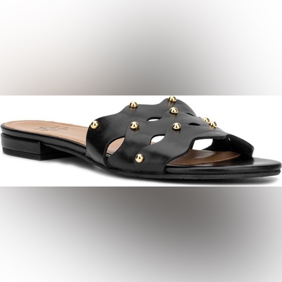 AQUATALIA‎ Torri Studded Slide Sandal Sz 7.5 - Picture 3 of 8